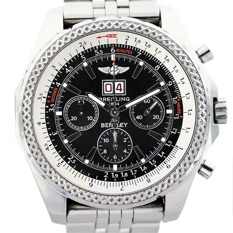 breitling for bentley motors j44362|Breitling Bentley Motors 6.75 Speed 18kt White Gold Bronze for .